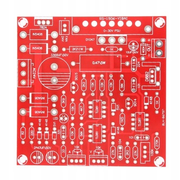 ZASILACZ REGULOWANY 0-30V DC PRĄD OD 2MA 3A KIT