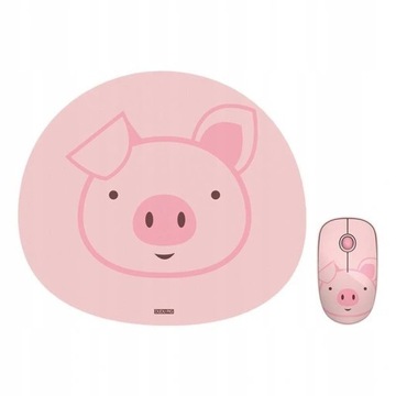 Myszka bezprzewodowa Fude Pig sensor optyczny