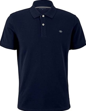 Tom Tailor Koszulka polo męska Basic polo shirt r. L (52)