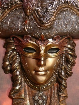 Подвеска «ВЕНЕЦИОНСКАЯ МАСКА ПИРАТСКАЯ ШЛЯПА» в ПОДАРОК