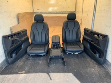 СИДЕНИЯ, ОБИВКА, СПОРТ, BMW X5 F15 DAKOTA SCHWARZ, С ПОДОГРЕВОМ, ЭЛЕКТРОПРИВОДЫ, ПАМЯТЬ