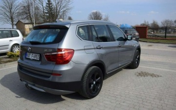 BMW X3 F25 SUV 2.0 20d 184KM 2011 BMW X3 2.0D 4x4 185KM Oryginal Lakier 2 KPL Alufelg Sprowadzony 2.0, zdjęcie 10
