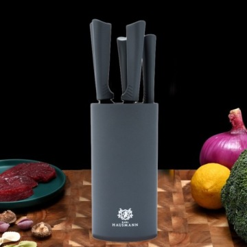 НАБОР ИЗ 5 НОЖЕЙ С ТРУБКОЙ КУХОННЫЕ НОЖИ НАБОР ТВЕРДЫХ КУХОННЫХ НОЖЕЙ