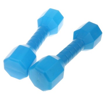 4PCS Plastikowe lekkie mini hantle przedszkolne zabawki fitness