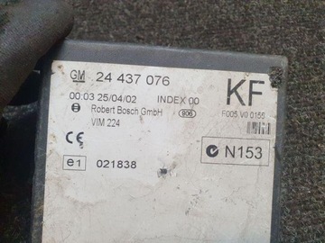 24437076 JINÉ MODUL 2.0 DTI 16V 74 2003 OPEL ASTRA G SEDAN (F69_)