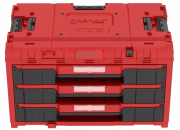 QBRICK SYSTEM ONE Drawer 3 Toolbox 2.0 RED HD