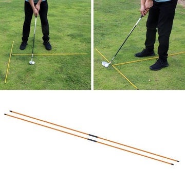 2 упаковки оранжевых клюшек для гольфа