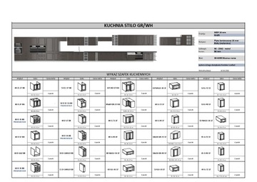Мебель Кухонные шкафы в скандинавском стиле Stilo