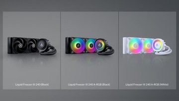 ARCTIC LIQUID FREEZER III 240 ЧЕРНЫЙ водяное охлаждение INTEL LGA1700 AM5 AM4