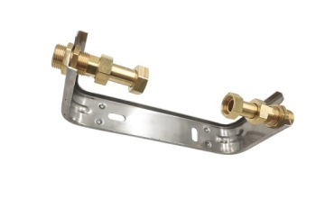 КОНСОЛЬ ДЛЯ СЧЕТЧИКА ВОДЫ НЕРЖАВЕЮЩАЯ 1/2