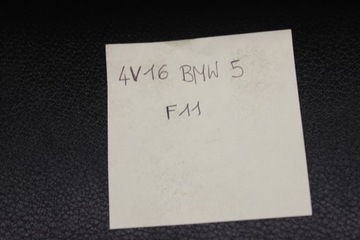 BMW 5 F11 KOMBI SEDADLA POHOVKA VNITŘEK KŮŽE PÁSY