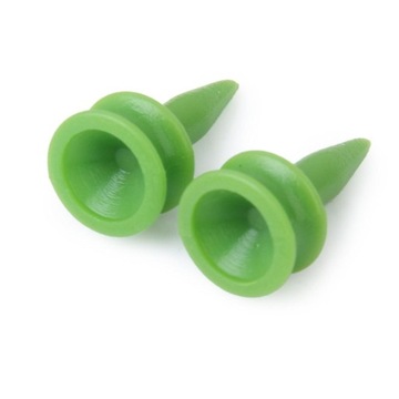 100 sztuk Castle Golf Tees 23mm zielony golfista