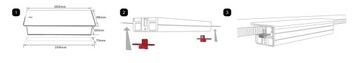 Утопленная розетка AC USB на столешнице