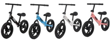 Розовый, очень легкий беговел Webben 12 дюймов для девочек