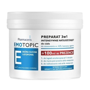 PHARMACERIS EMOTOPIC PREPARAT 3W1 400 ML OD 1DŻ