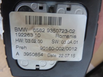 BMW F10 F01 F20 F30 F22 F87 KNOFLÍK IDRIVE AUTORÁDIO NAVIGACE 9350723 (X)