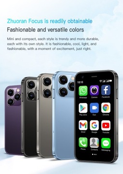 Мини-смартфон SOYES XS15 Pro 3G, 3 дюйма, 1000 мАч, 2 ГБ, 16 ГБ