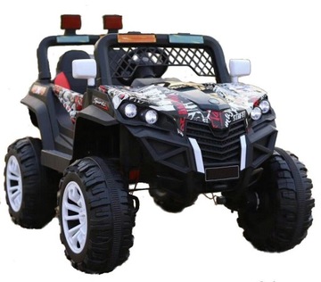 АВТОМОБИЛЬ НА АККУМУЛЯТОРЕ 4 ДВИГАТЕЛЯ ДЖИП БАГГИ 4X4 БОЛЬШОЙ НАДЕЖНЫЙ MP3 МОЩНЫЙ