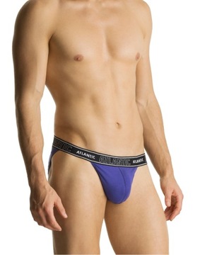 ATLANTIC SLIPY TANGO MĘSKIE PUSH-UP MP1579 TANGA MAGIC POCKET FIOLETOWE XL