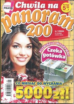 Krzyżówki Chwila na panoram 200 1/2024 PANORAMICZNE