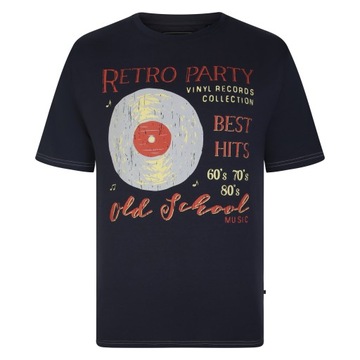 Duża koszulka męska T-SHIRT KAM duże rozmiary 6XL 168 cm