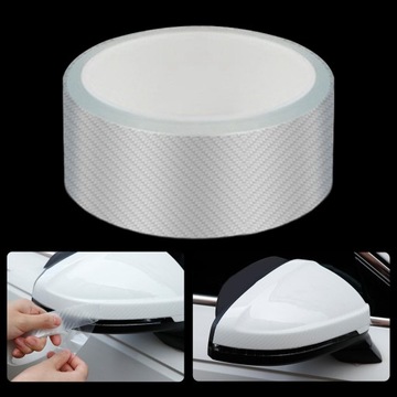 Дверь автомобиля, прозрачное углеродное волокно, 5 см x 3 метра