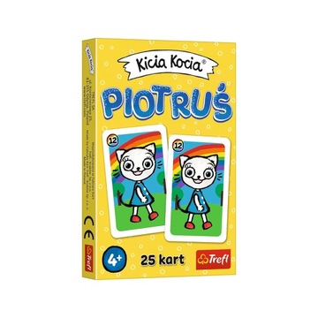 KARTY GRA PIOTRUŚ DLA DZIECI KICIA KOCIA TREFL