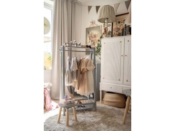 Большая серебряная вешалка для одежды Джабадабадо