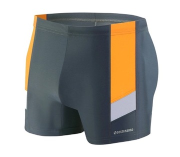 [Sesto Senso] Kąpielówki Męskie obcisłe bokserki BD379 [XL]