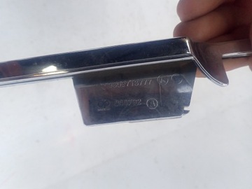 CITROEN DS3 FACELIFT 15- CHRÓM LIŠTA ZADNÍ