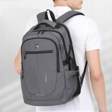 ВРОЦЛАВ Рюкзак Aoking для ноутбука 15,6, вместительный синий