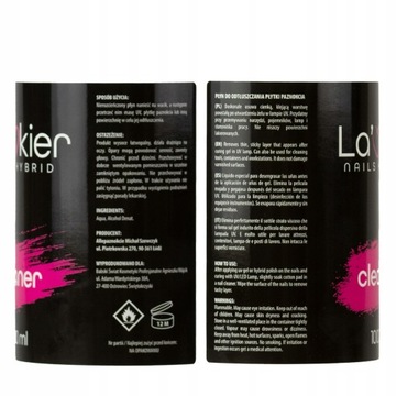 CLEANER обезжириватель лака для ногтей 1000мл