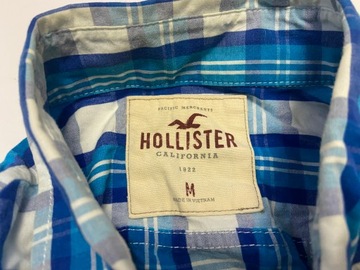 HOLLISTER PÁNSKA KOŠEĽA S DLHÝM RUKÁVOM V MRIEŽKE VEĽKOSŤ M