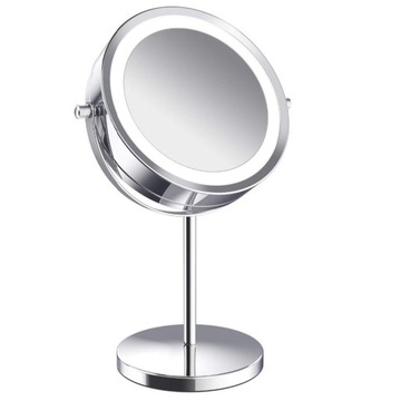 PODŚWIETLANE LUSTERKO KOSMETYCZNE DO MAKIJAŻU LED