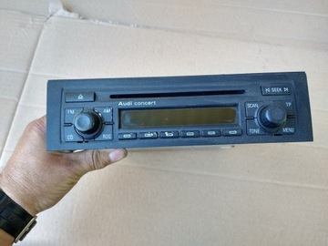 Radio CD Concert 8E0035186L + kod Audi A4 b6 00-05