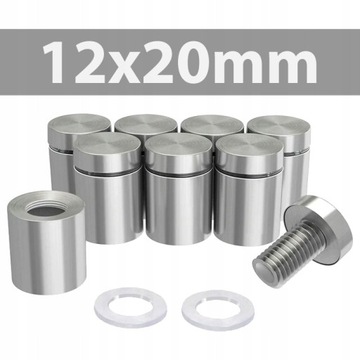 12X20 DYSTANS MONTAŻOWY DYSTANSE MONTAŻOWE INOX