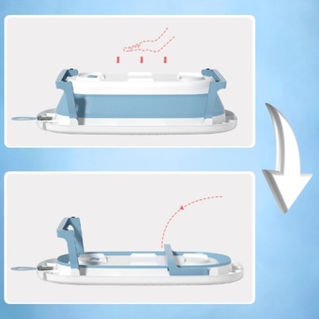 СКЛАДНАЯ СИЛИКОНОВАЯ БОЯ С ЖК-ТЕРМОМЕТРОМ + ПОДУШКА НА ПОДГОЛОВНИК ВАННА