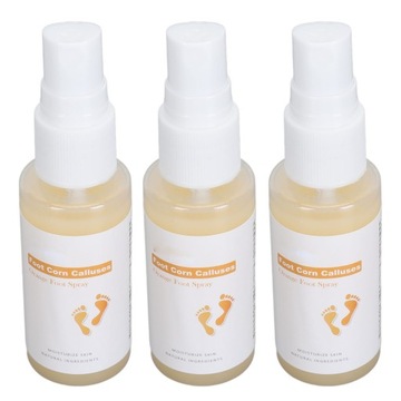3 szt. Spray do usuwania zrogowaceń na piętach 30 ml nawilżający TW