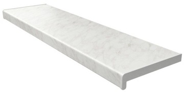 Parapet komorowy PCV Marmur 200 mm. do 4 metrów