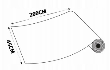 Готовая матовая фольга 200 х 45 см.