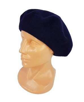 200 BERET FEZKO CIEMNY GRANATOWY rozm. 11''