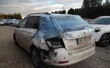 Skoda 2022 Skoda Fabia 2022r, Salonowa, 1.0 Benzyna. VAN, Uszkodzona. Poobijana. Jezd, zdjęcie 3