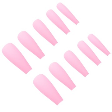 DZIEWCZĘCE SZTUCZNE PAZNOKCIE NACISKAJ NA DIY SZTUKA PAZNOKCI FAŁSZYWE ŁATKI