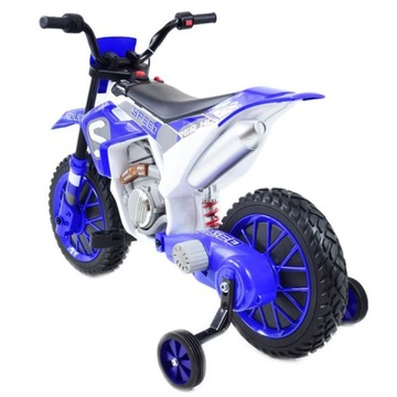 MEGA MOTOR ENDURO - МЯГКИЕ КОЛЕСА, 12V/XMX616СИНИЙ