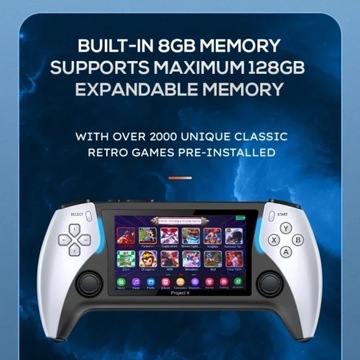 Новая карманная игровая консоль с поддержкой 128G 40000