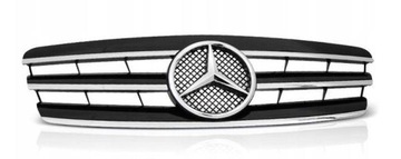 MASKA MERCEDES W203 00-07 CL STYLE BLACK SKŘÍŇKA