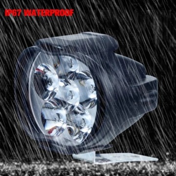 ГАЛОГЕННАЯ ФАРА 12x LED МОТОЦИКЛОВЫЙ МОТОР