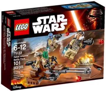 -- LEGO Star Wars 75133: Rebel Alliance Pack NOWY