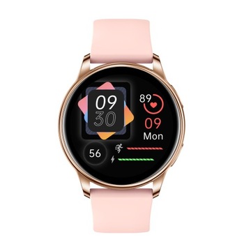 PIĘKNY SMARTWATCH ZEGAREK DAMSKI TEMPERATURA PULS
