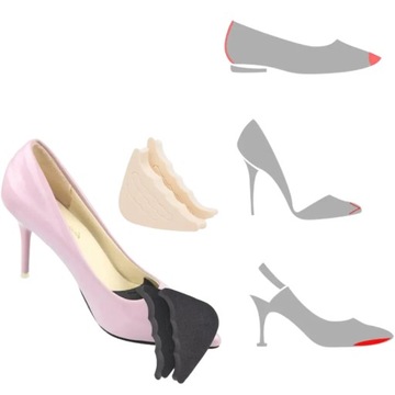 Наполнители из пенопласта бежевого цвета для большой обуви (2 шт)